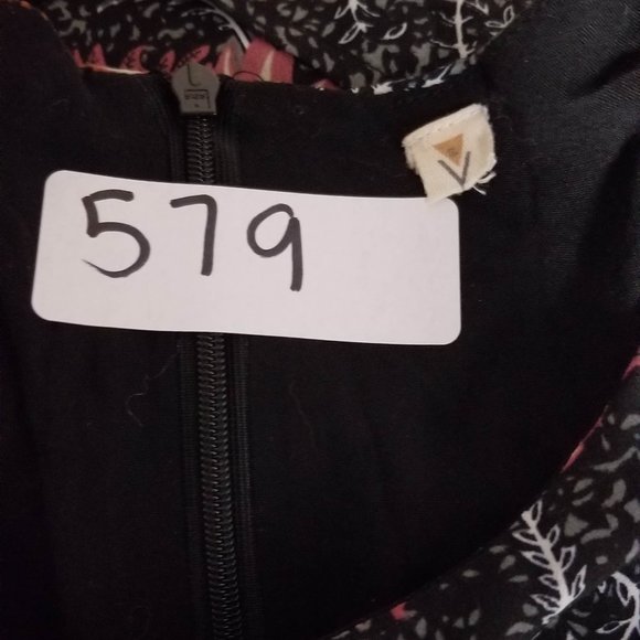 Beautiful Women's‎ Dress Floral v-neck Long Sleeve Small - Picture 8 of 13